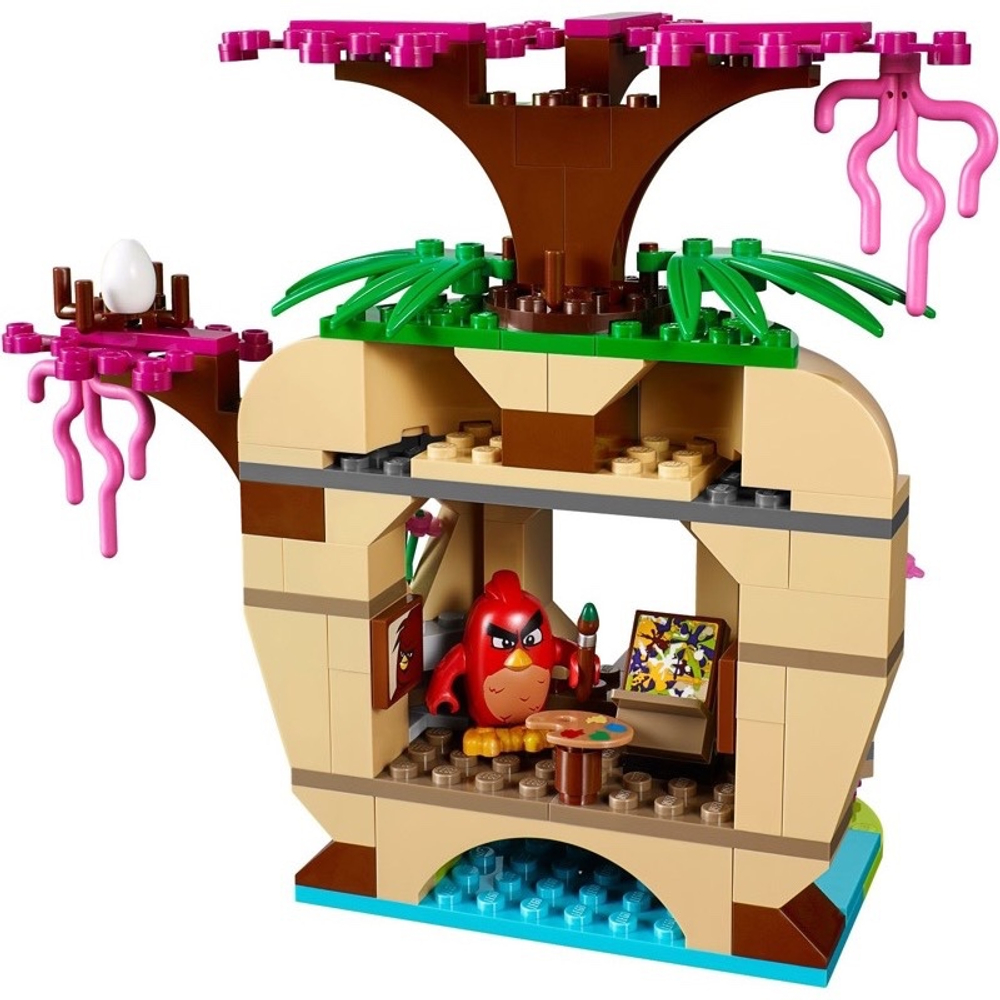 LEGO Angry Birds: Кража яиц с Птичьего острова 75823 — Bird Island Egg Heist — Лего Энгри Бердз Злые птицы