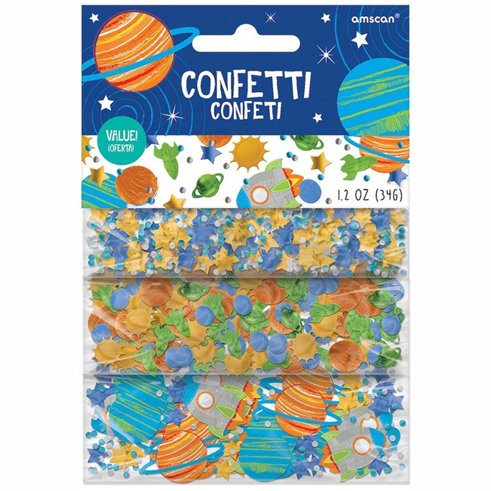 Конфетти «Космос», 3 вида, 34 г