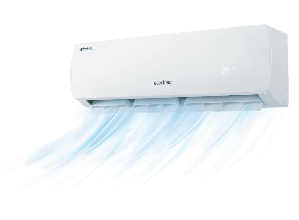 Сплит-система ECOCLIMA, WIND LINE Inverter, ECW/I-07QCW / EC/I-07QC