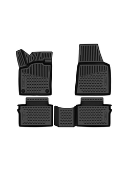 Коврики в салон для FAW Bestune B70 2020-, 4шт. (Повышенная устойчивость, повышенная износостойкость) FORMAT.3DA70195210K