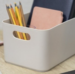 Корзина Agraba, 3.7 л, 23х16х12 см, цвет платина, пластик