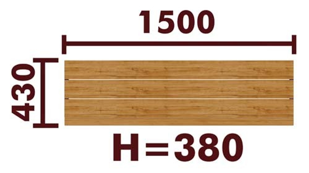 Скамья для наклона 32004 для выполнения нормативов (болтовая сборка)