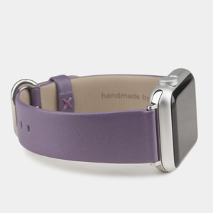 Ремешок для Apple Watch 42/44mm Classic из кожи теленка сиреневого цвета