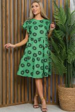 Платье Ветер перемен (зеленое) П13426-12М LT Collection