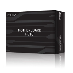 Материнская плата CBR H510 ( Chipset 470, Socket 1200, 2*DDR4, mATX, DP+2*HDMI, 1*PCIEx16,1*PCIEx1,2*M.2(NVME,SATA), 3*SATA3, 2*USB 2.0 + 4*USB3.0, LAN 1Gb)