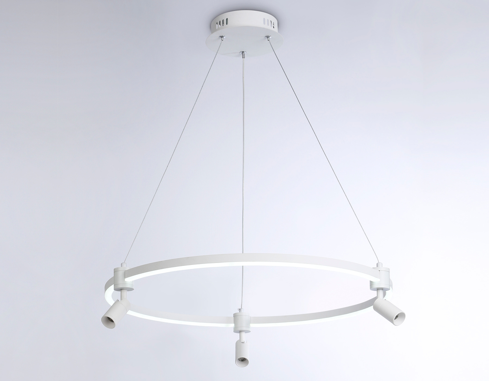 FL5292/1+3 WH белый 54W 3000K/4200K/6400K+4200K D600*1200 (ПДУ ИК)