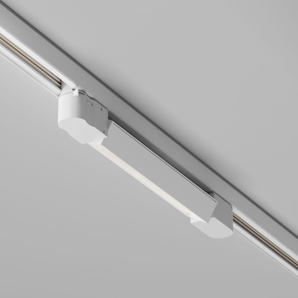 Трековый трехфазный светодиодный светильник Maytoni Trinity Basis TR196-3-10W4K-W