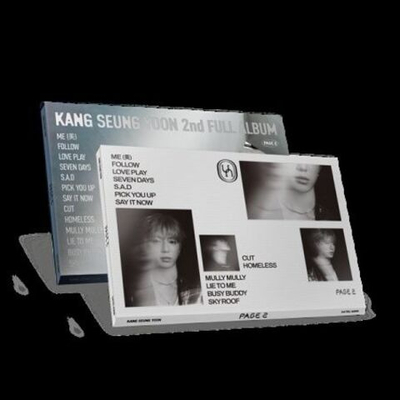 Альбом KANG SEUNG YOON - PAGE 2 2nd Full Album 2 Version SET