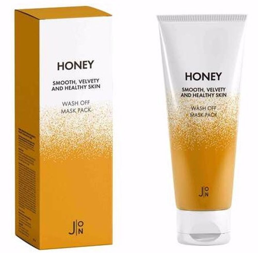 J:ON Honey Smooth Velvety and Healthy Skin Wash Off Mask Pack маска для лица с экстрактом меда