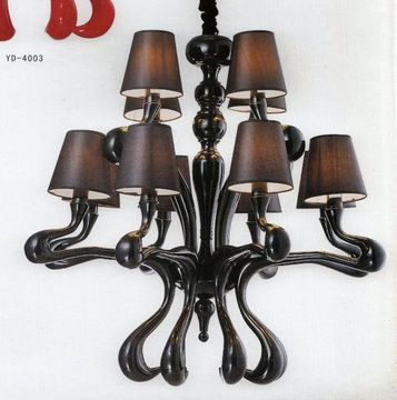 replica chandelier  Ode 1647  by Jacco Maris ( 12 shades  )