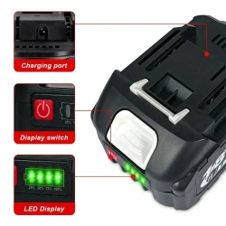 MOORII 21V 9.0Ah литиевая батарея 2шт для наружных электроинструментов, новейший тип батареи