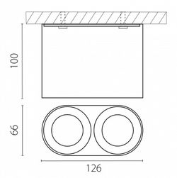 Накладной светильник Lightstar Rullo 213467