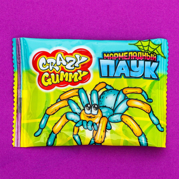 Мармелад "Crazy Gummy. Мармеладный паук" 15 гр.