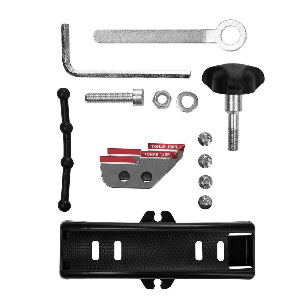 Комплект под мотобур Тонар MOTOSHTORM 130R (шнек+адаптер АШ-02+молоточек), 130мм