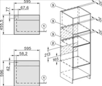 Духовой шкаф Miele H7260B OBSW