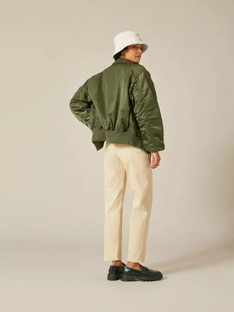 Куртка Alpha Industries CWU 45/P Sage Green (женская)