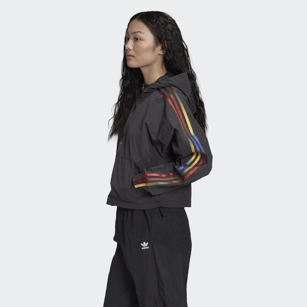 Анорак Adidas Originals женская, черн.