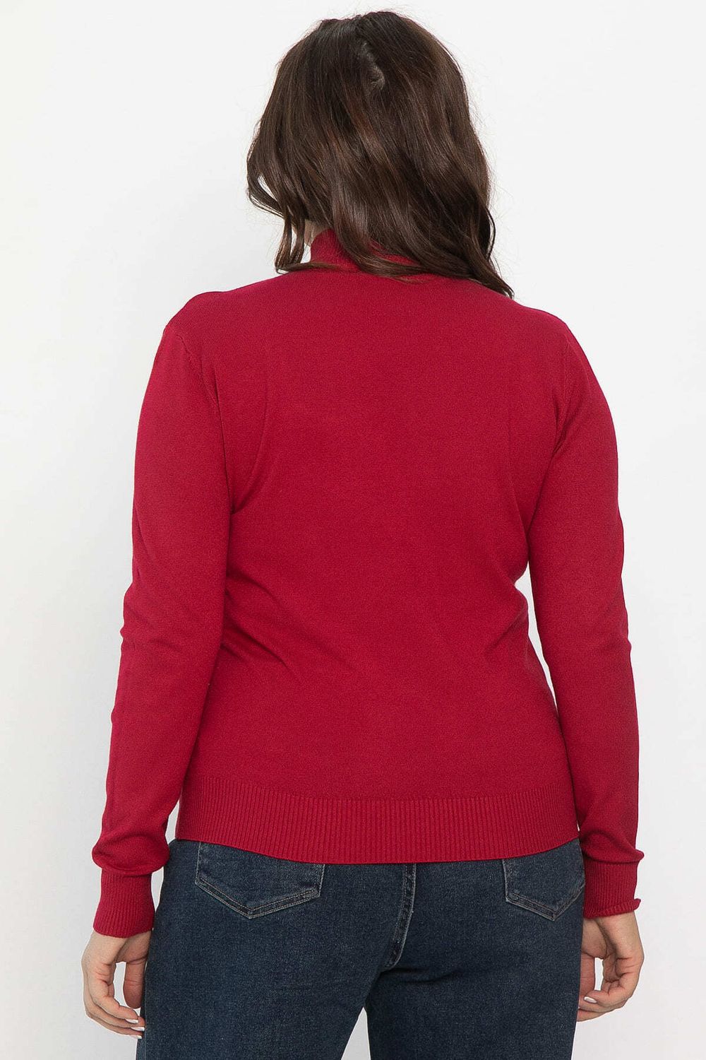 Водолазка Осенняя история (красная) Б14541-20М LT Collection