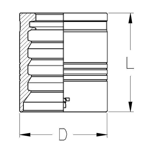 Муфта DN 50 4SH (с зачисткой)