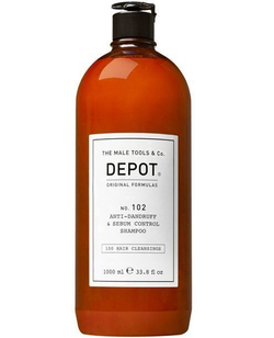 Шампунь против перхоти Depot  102 - шампунь против перхоти и себорегулирующий для мужчин, 1000 мл