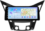 Магнитола для Hyundai Sonata 6 YF 2010-2013 - FarCar монитор 12.3" 2K QLED на Android 14, TS10, CarPlay, 4G SIM-слот