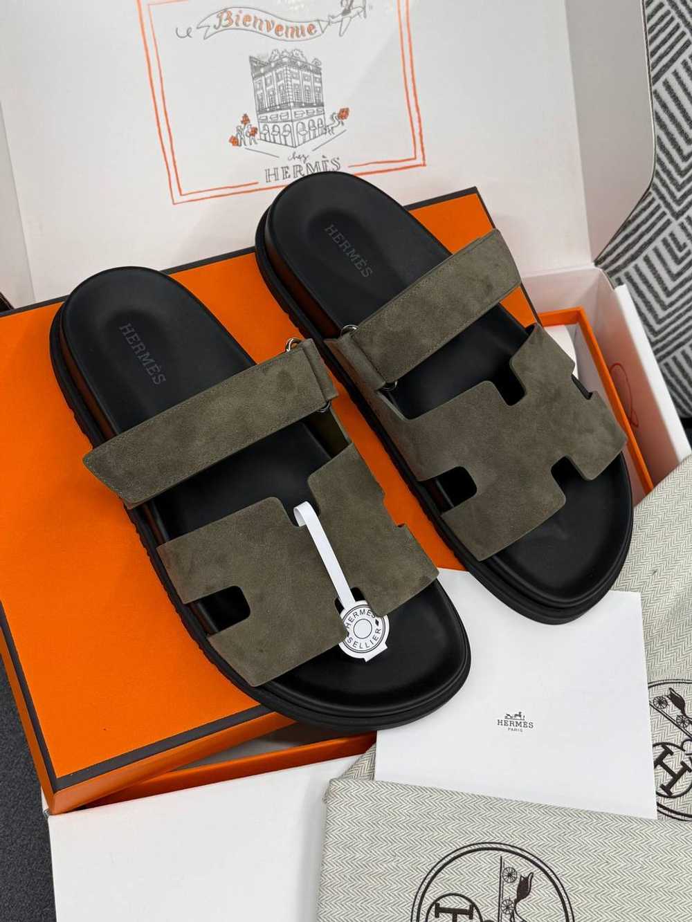 Шлепанцы Hermes