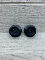 Колесо для мебели ролик для дивана диаметр 48 мм отверстие 10 мм 2 шт