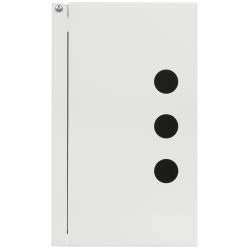 Корпус металлический ЭРА SIMPLE ЩМП-02 (250x300x175) IP31 УХЛ3 серый | Корпуса металлические с монтажной панелью