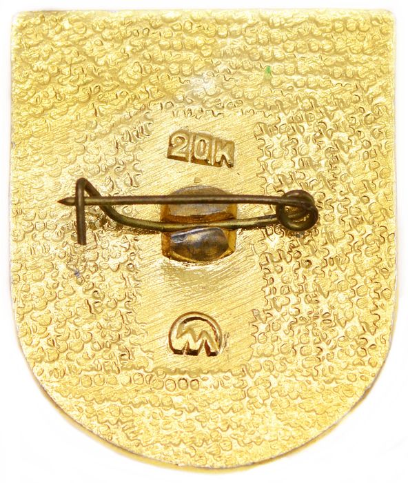 Значок «Крым - Симеиз», СССР, Булавка