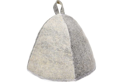 ШАПКА Д/БАНИ И САУНЫ HOT POT КОМБИ СЕРАЯ 41160