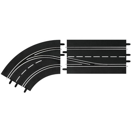 Левый поворот со сменой полосы Carrera Digital 30362 124/132 30362