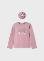 кофта с резинкой для волос