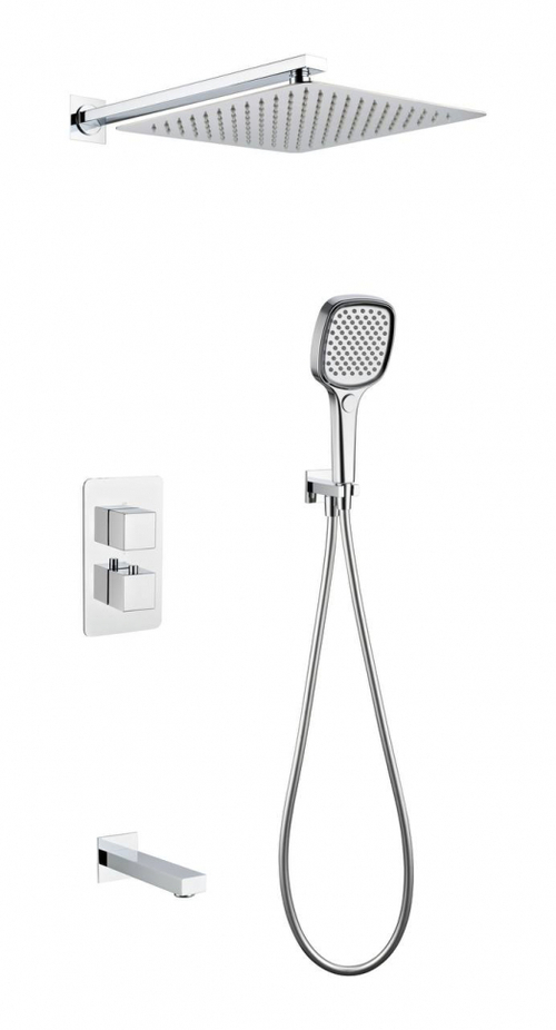 Душевая система скрытого монтажа Grocenberg GB5050CR с Термостатом Vernet (Франция)