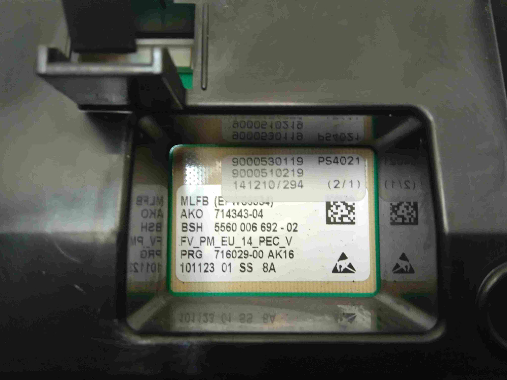 WLX24463OE/23 кт217 Электронный модуль для стиральной машины Bosch WLX24463OE/23 б/у