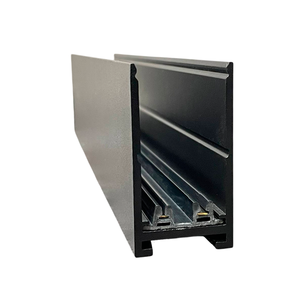 COLIBRI трековый шинопровод 220V чёрный, 2000*31*57 мм, 5 шт/кор