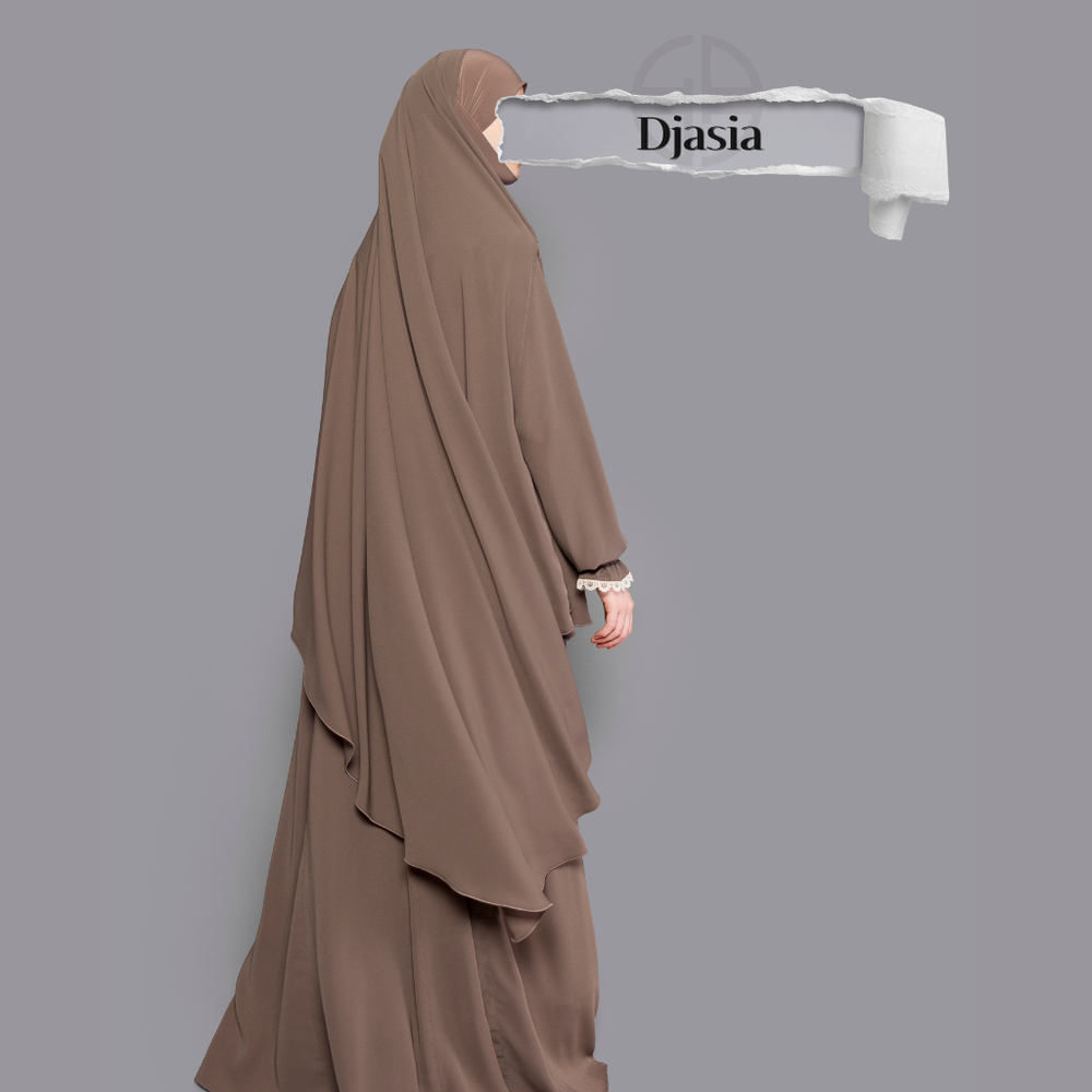 KHIMAR PONCHO FROM MEDINA SILK (One size)