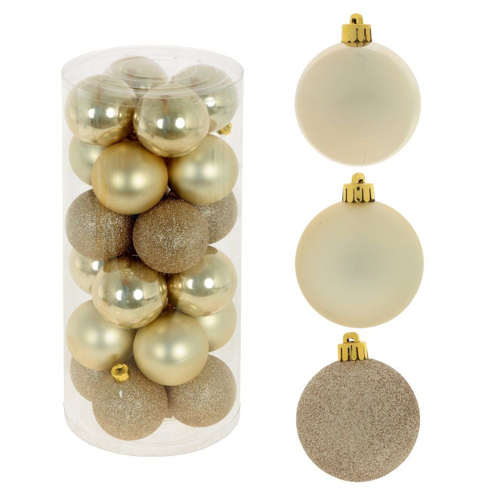GAEM Набор из 24шт Украшение новогоднее "Шар", D 6 см, L14 W14 H31 см