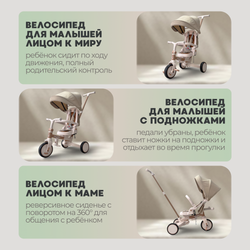 Велосипед-трансформер 9в1 BubaGO Malanka