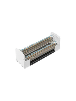 Шина нулевая в корпусе 2х15 EKF sn0-2x15