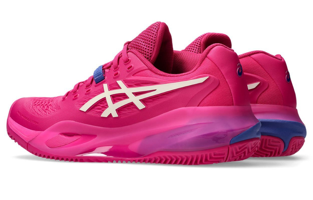 Женские теннисные кроссовки Asics Gel-Resolution X Clay - bright rose/cream