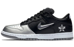 Nike X Supreme Sb Dunk Low Qs "Metallic Silver"
