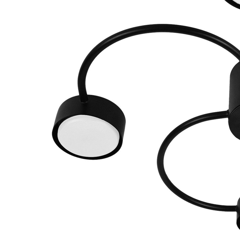 740047 Люстра FICO 4х12W GX53 ЧЕРНЫЙ