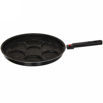 Сковорода «Мрамор» 28 см 7 секции, съемная ручка