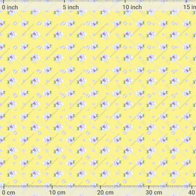 Виола на желтом фоне by Mariyaer 1071 DPI