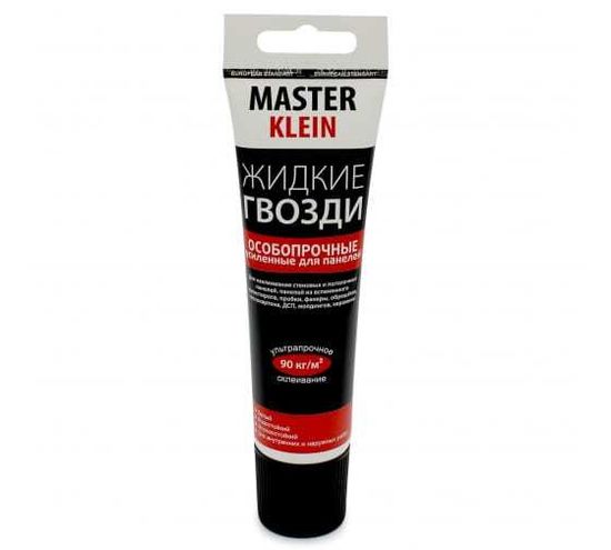 Жидкие гвозди Master Klein особопрочные для панелей 125 гр. белые