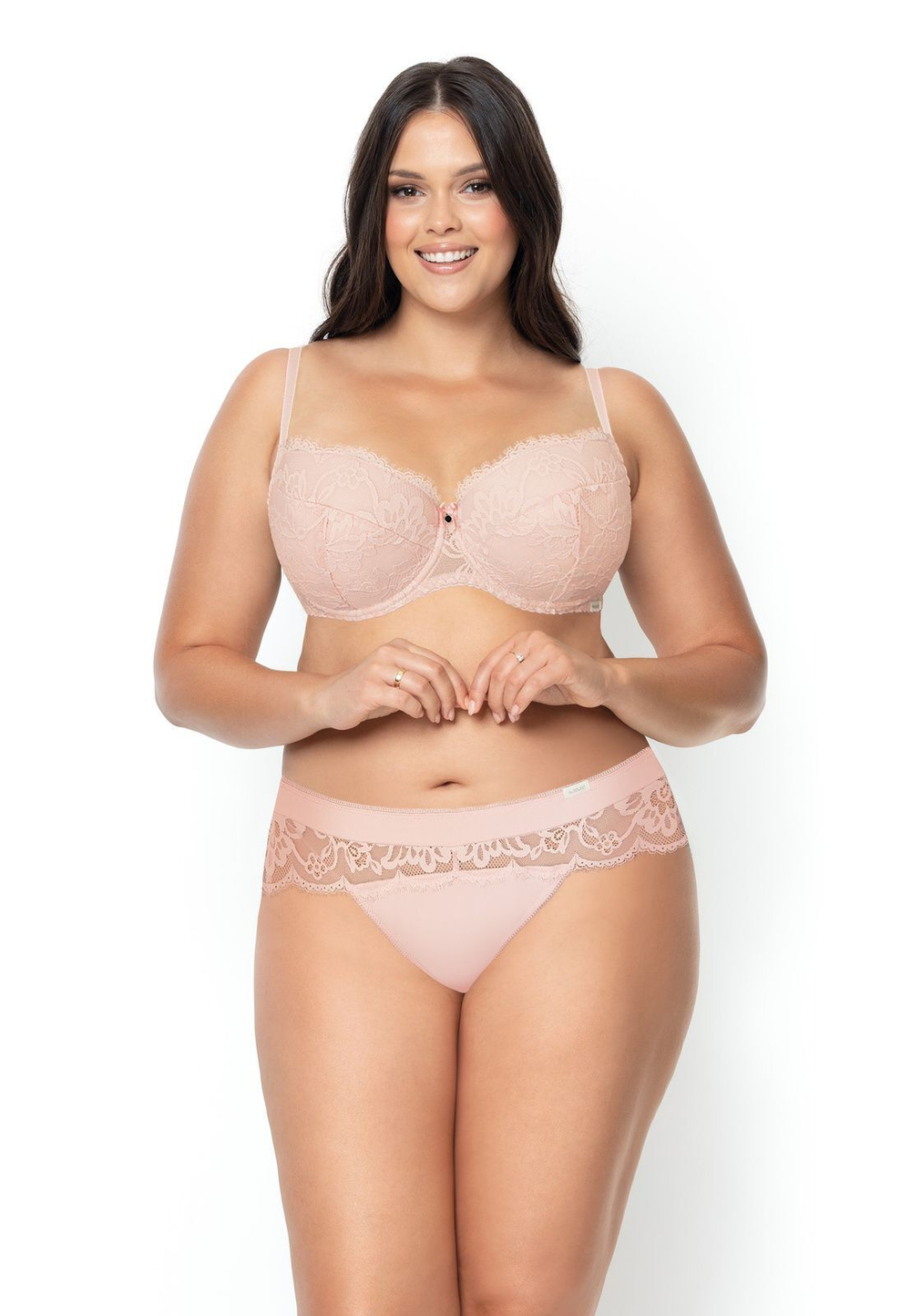 Бюстгальтер Carla с плотной чашкой (Размер: 85B) (Цвет: пудровый)