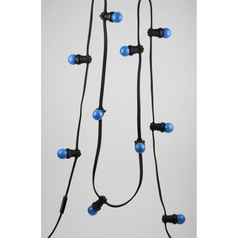 Лампа светодиодная ЭРА STD ERABL45-E27 1Вт шар синий для белт-лайт Е27