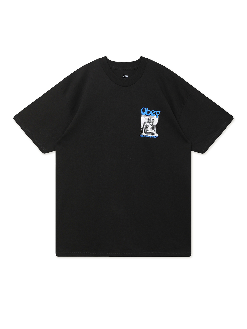 Футболка Кор. Рукав Obey Stop Worry Now