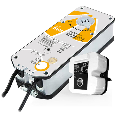 Электропривод BLF230-10-T для противопожарных клапанов с возвратной пружиной