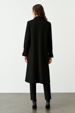 0092 Пальто женское (черный)